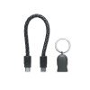 Brelok z kablem USB-C FAULETI LOOP