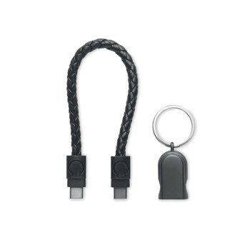 Brelok z kablem USB-C FAULETI LOOP