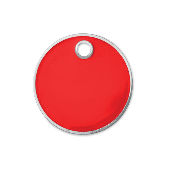 Brelok z żetonem do wózka TOKENRING