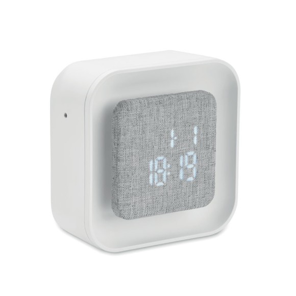 Budzik ABS/RPET z recyklingu LUCE