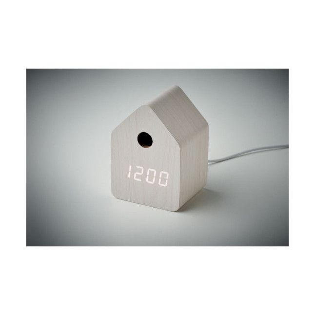 Budzik z kukułką z płyty MDF CUCKOO