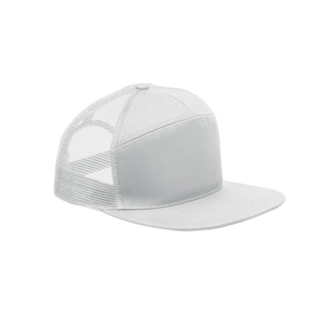 Czapka płaski daszek 7 paneli BEAD