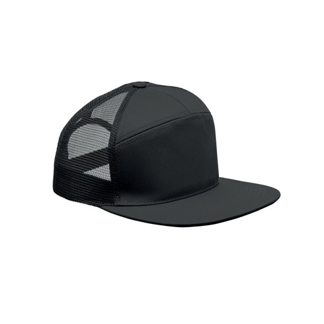 Czapka płaski daszek 7 paneli BEAD