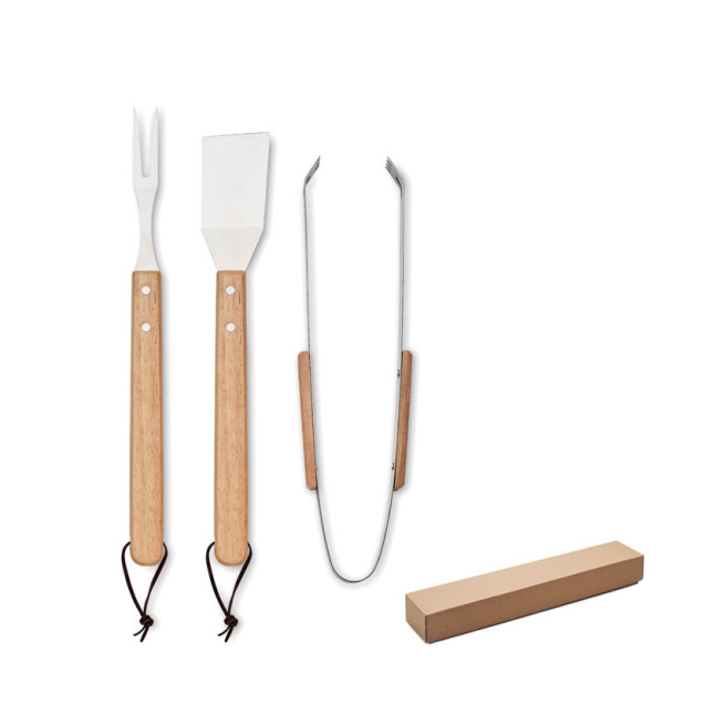 Dębowy zestaw do grillowania SMOKEY