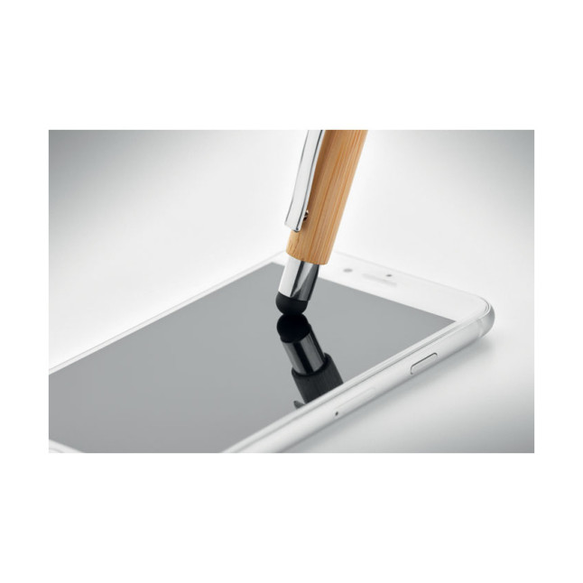 Długopis bambusowy z rysikiem BAYBA