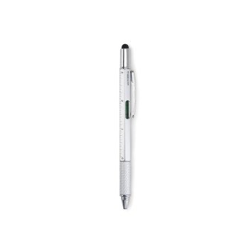 Długopis poziomica z linijką TOOLPEN