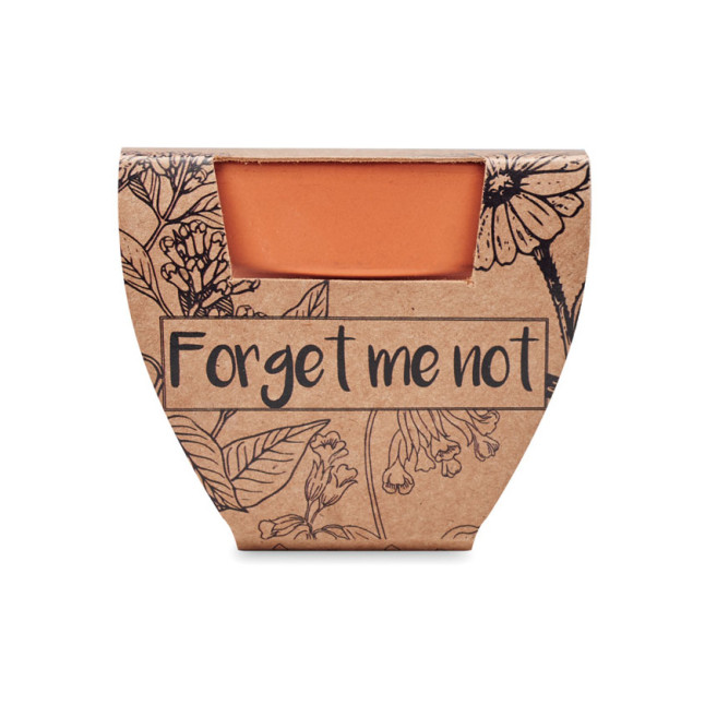 Doniczka, niezapominajka FORGET ME NOT