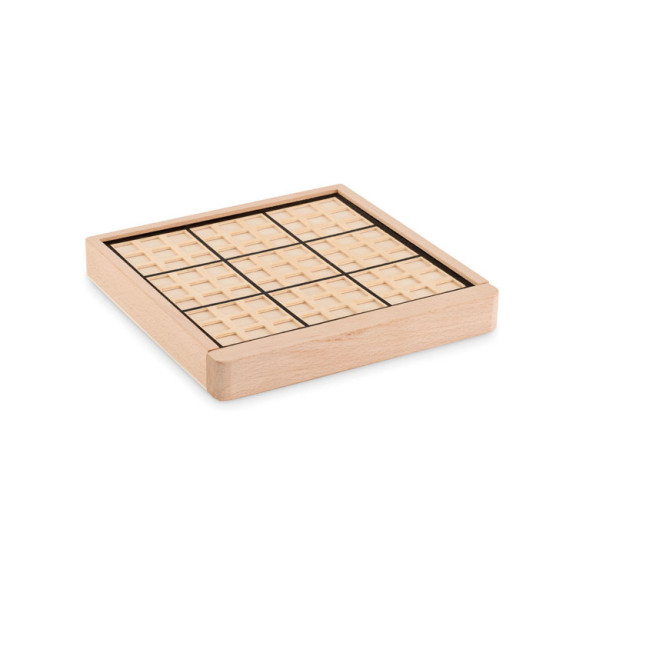 Drewniana gra planszowa sudoku SUDOKU