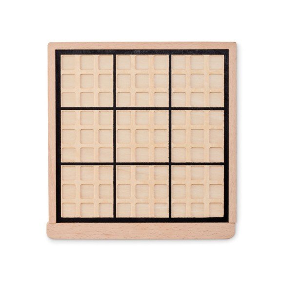 Drewniana gra planszowa sudoku SUDOKU