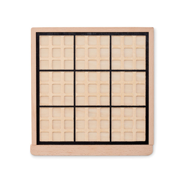 Drewniana gra planszowa sudoku SUDOKU