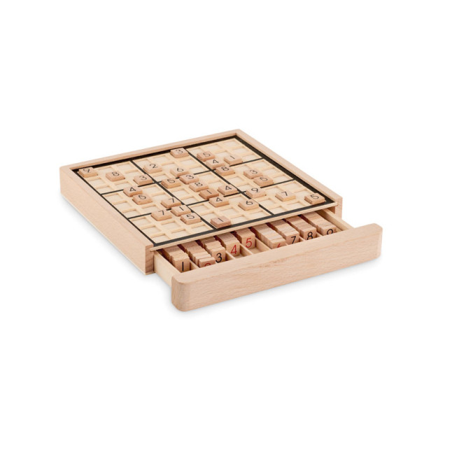 Drewniana gra planszowa sudoku SUDOKU
