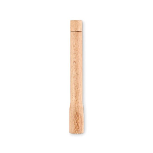 Drewniana latarka z lampką COB TELES