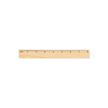Drewniana linijka 20 cm RULER20 Drewniana linijka 20 cm RULER20