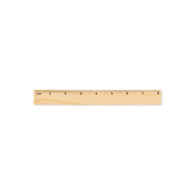 Drewniana linijka 20 cm RULER20