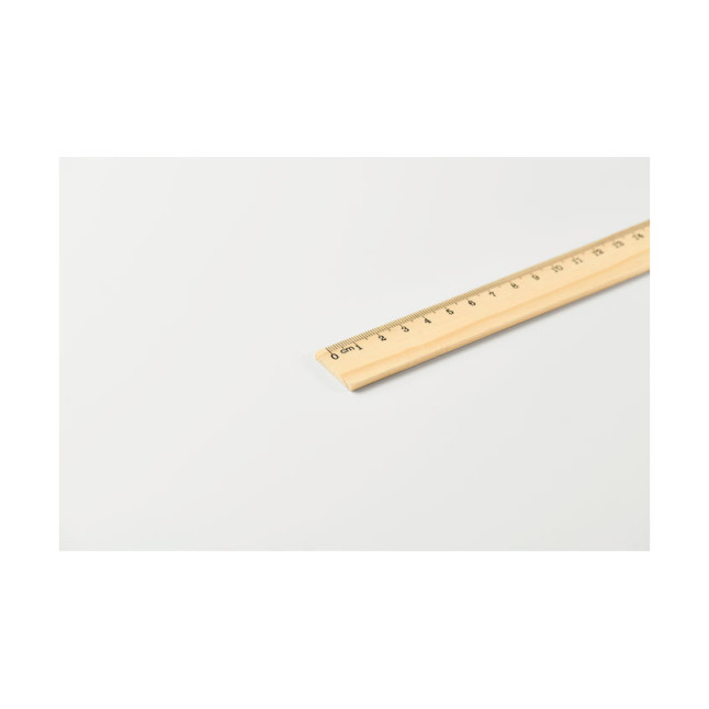 Drewniana linijka 20 cm RULER20
