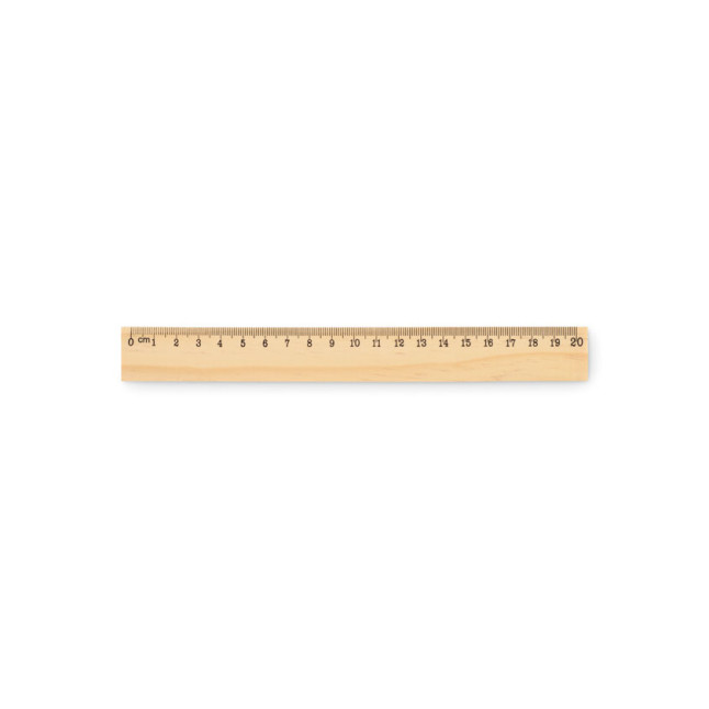 Drewniana linijka 20 cm RULER20