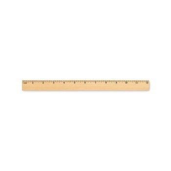 Drewniana linijka 30 cm RULER30 Drewniana linijka 30 cm RULER30