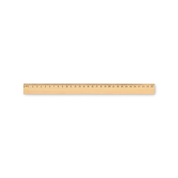 Drewniana linijka 30 cm RULER30