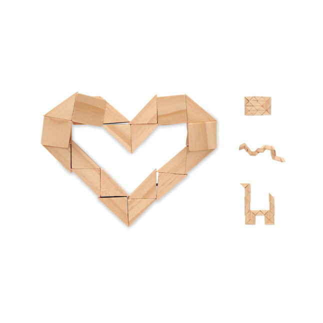 Drewniane puzzle/łamigłówki STUKIE