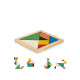 Drewniane puzzle Tangram TANGRAM