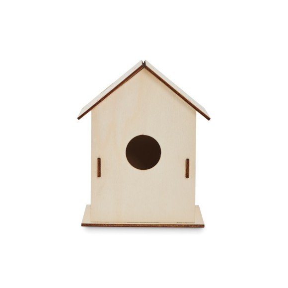 Drewniany domek dla ptaków DIY PAINTHOUSE