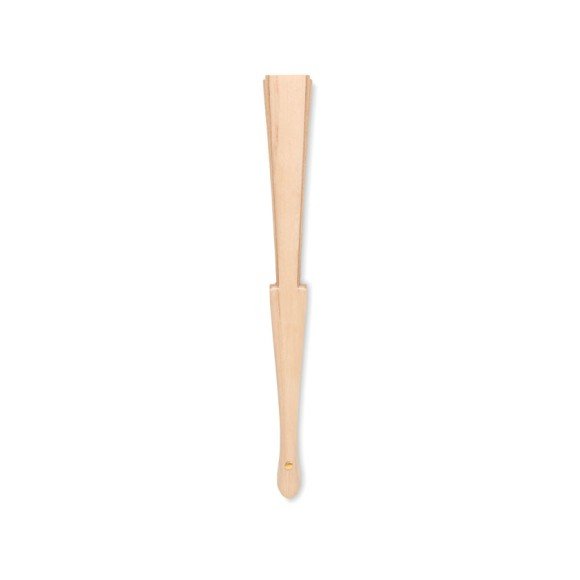 Drewniany wachlarz z korkiem FANNY CORK