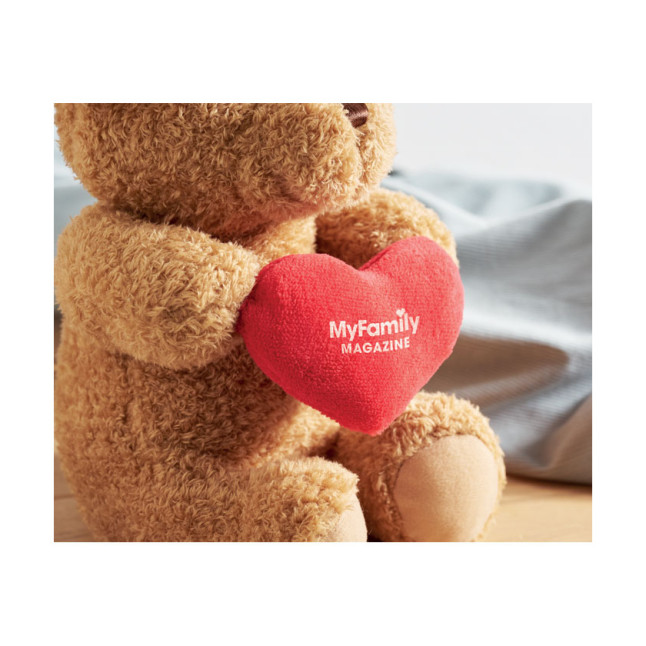 Duży miś z sercem 23cm SNUGGLE