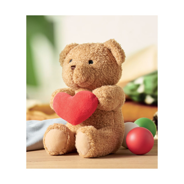 Duży miś z sercem 23cm SNUGGLE