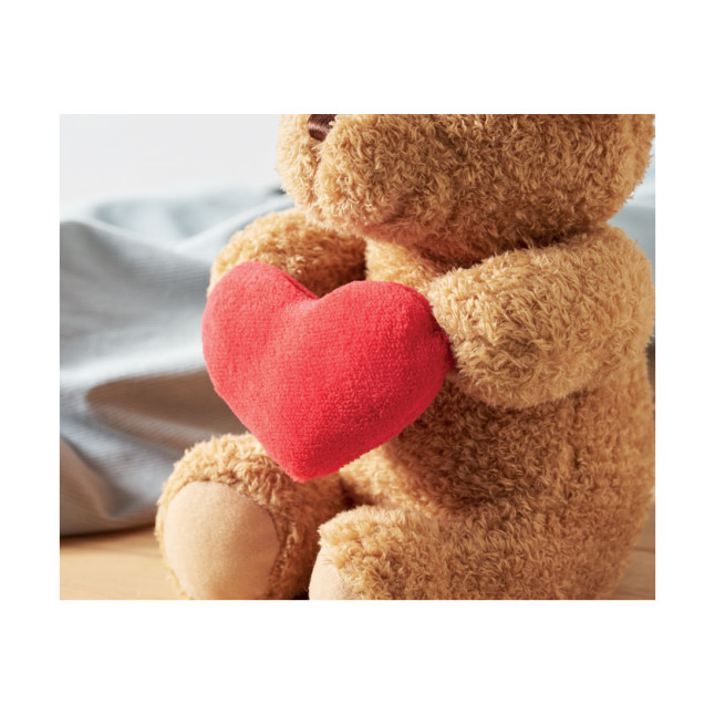 Duży miś z sercem 23cm SNUGGLE