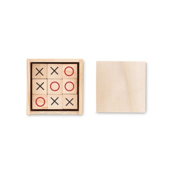Gra drewniana TIC TAC TOE Gra drewniana TIC TAC TOE