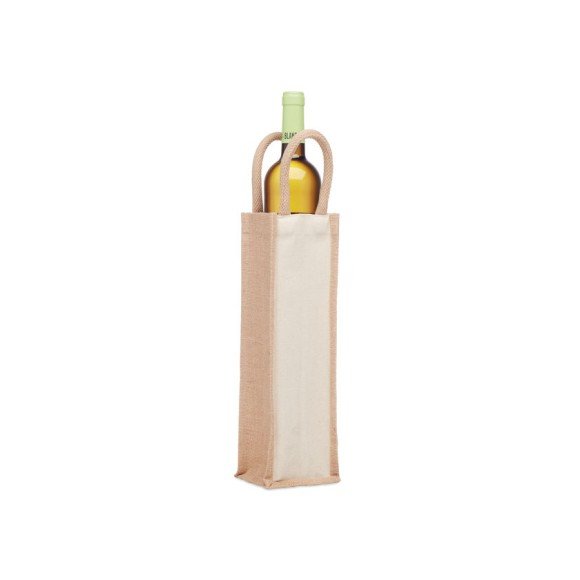 Jutowa torba na wino/1 butelka CAMPO DI VINO Jutowa torba na wino/1 butelka CAMPO DI VINO