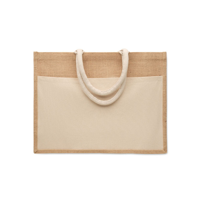 Jutowa torba na zakupy BAGA