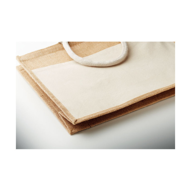 Jutowa torba na zakupy BAGA