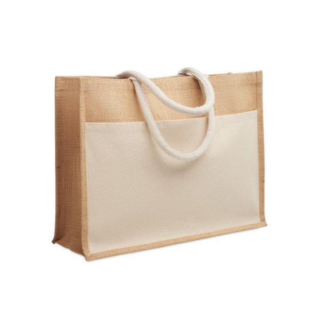 Jutowa torba na zakupy BAGA