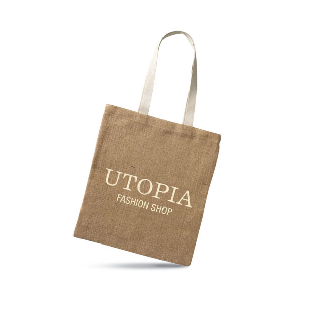 Jutowa torba na zakupy JUHU