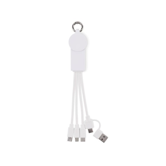 Kabel do ładowania 2 w 1 typ C ICAB Kabel do ładowania 2 w 1 typ C ICAB
