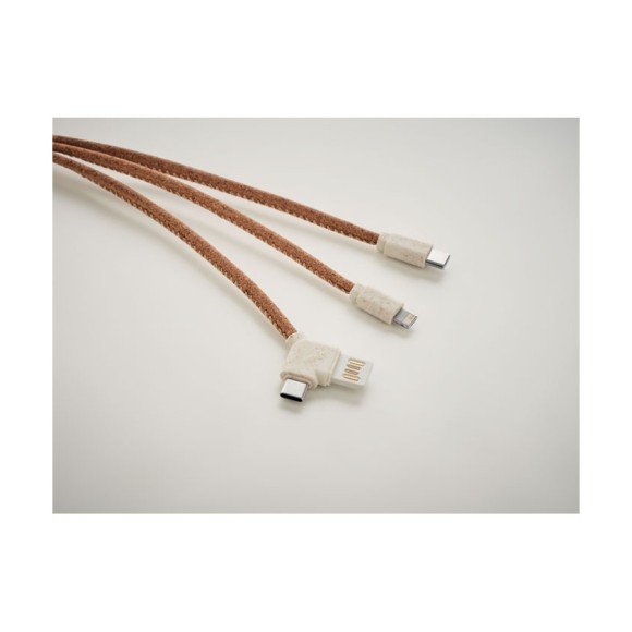 Kabel do ładowania 3 w 1 korek CABIE Kabel do ładowania 3 w 1 korek CABIE