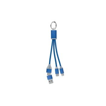Kabel ładujący 4 w 1 typu C BLUE Kabel ładujący 4 w 1 typu C BLUE