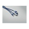 Kabel ładujący 4 w 1 typu C BLUE Kabel ładujący 4 w 1 typu C BLUE