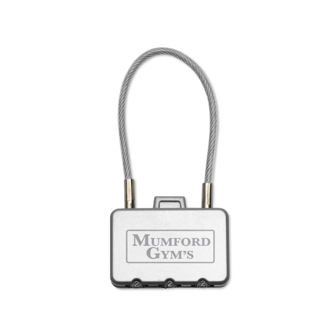 Kłódka do bagażu. THREECODE