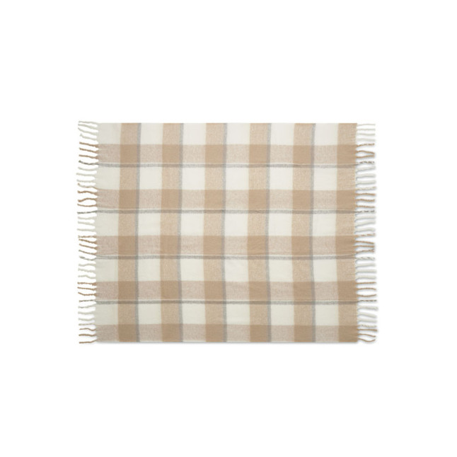 Koc moherowy w kratę QUET