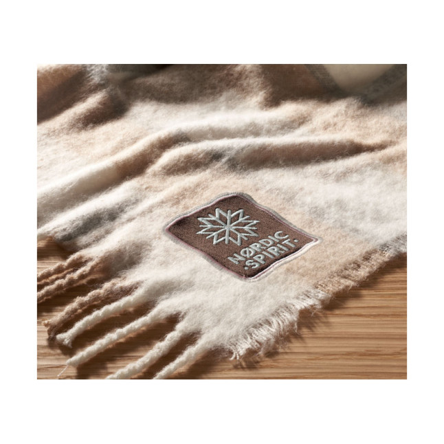 Koc moherowy w kratę QUET