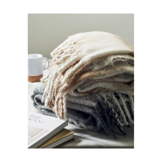 Koc moherowy w kratę QUET