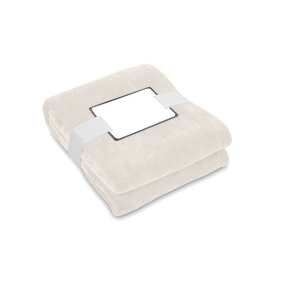 Koc polarowy RPET 280 gr/m² LOGAN Koc polarowy RPET 280 gr/m² LOGAN