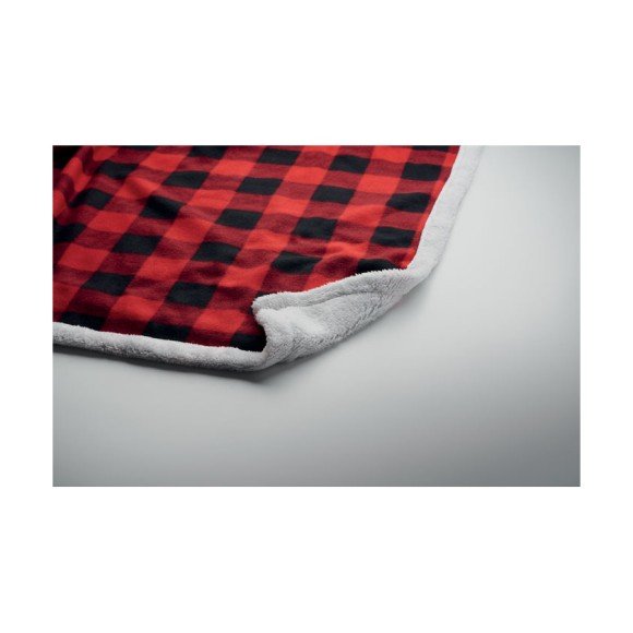 Koc polarowy sherpa RPET SHERMATT Koc polarowy sherpa RPET SHERMATT
