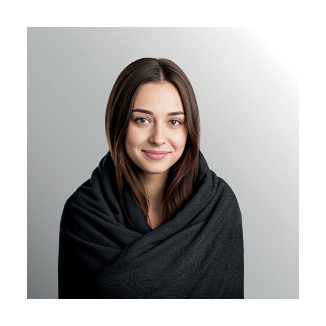 Koc prodróżny z poduszką 2 w 1 COZY