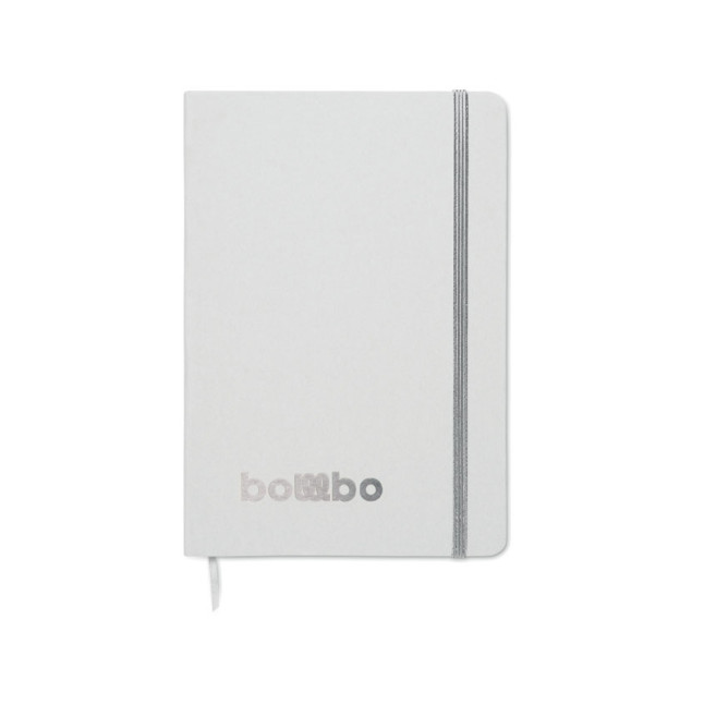 Kolorowy notatnik A5 ROUTE WHITE