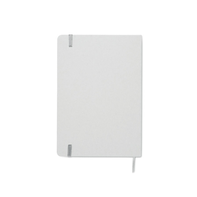 Kolorowy notatnik A5 ROUTE WHITE