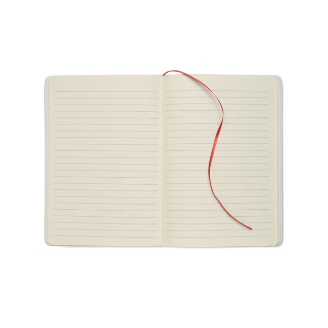 Kolorowy notatnik A5 ROUTE WHITE