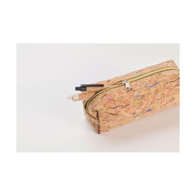 Kolorowy piórnik z korka CORCHASO